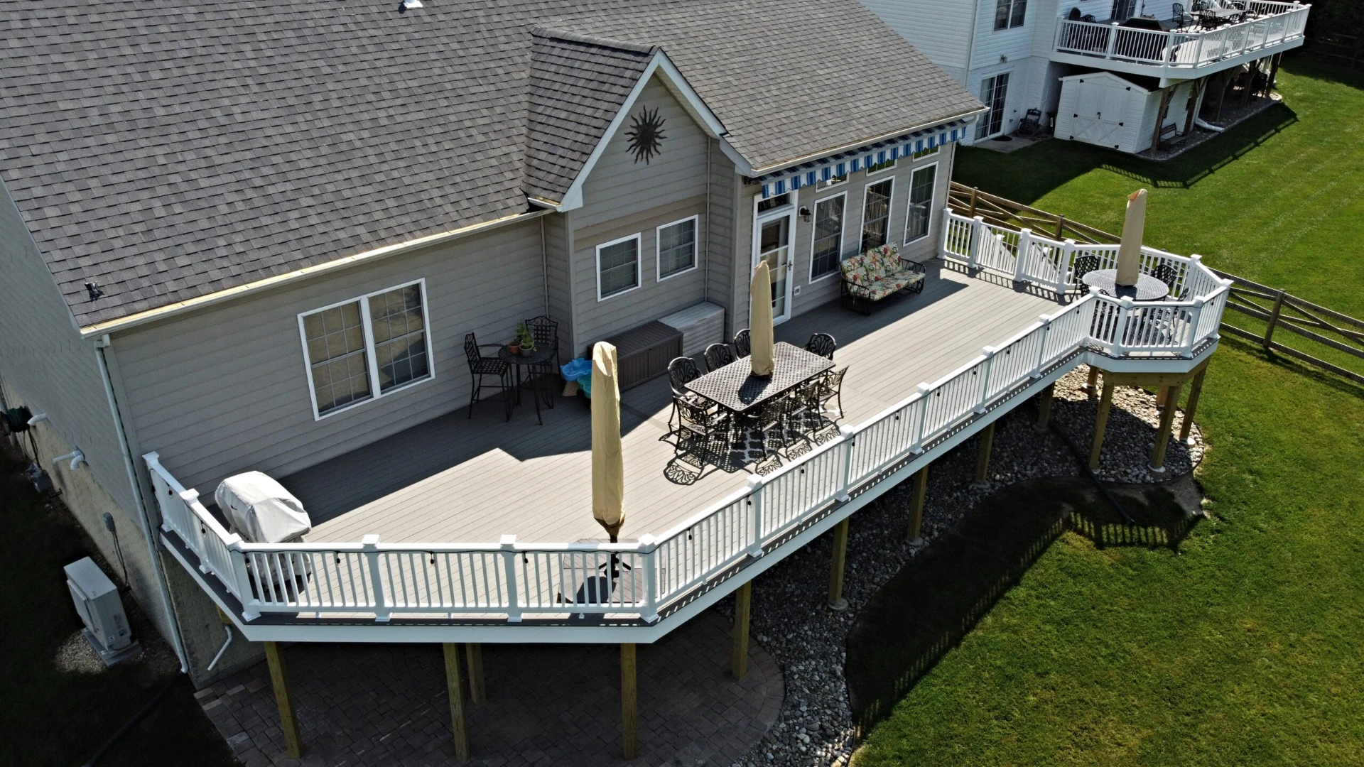 2 TimberTech Silver Maple Deck with Washington Vinyl Rail edit scaled