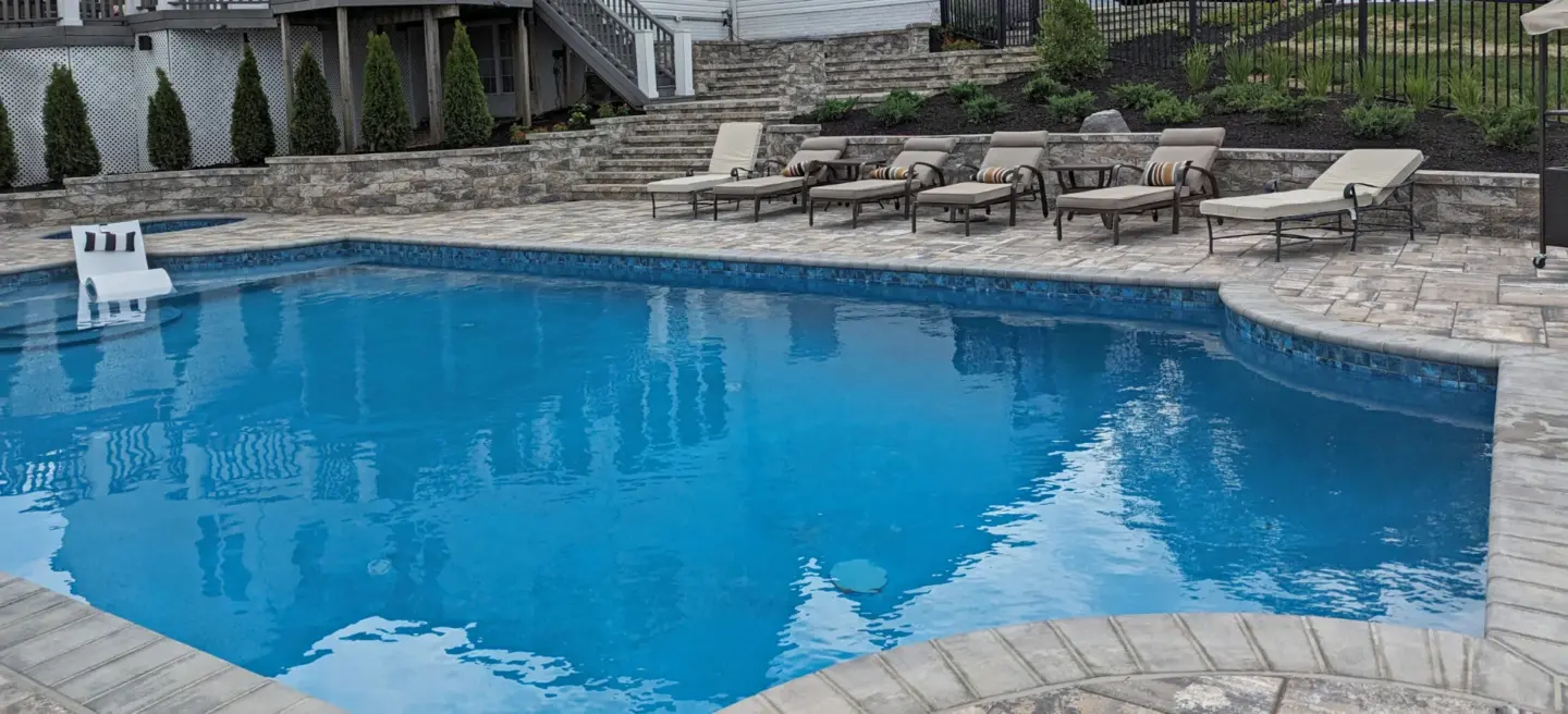 Nicolock Pavers Alpine Ridge South Bay Color with Granite City Border 1 scaled