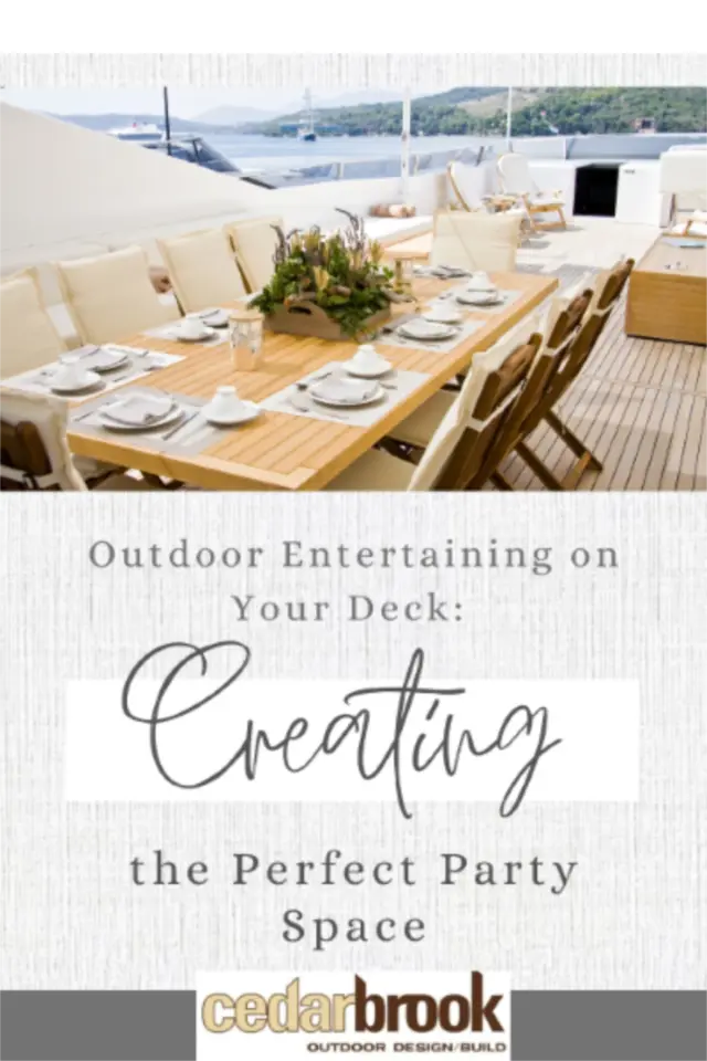 Pinterest Pin Outdoor Party