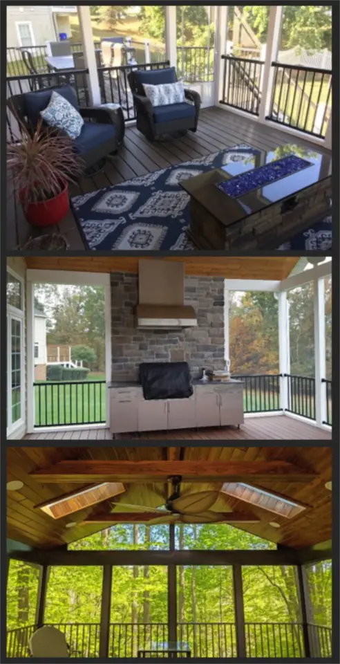 Screen room Cedarbrook Design