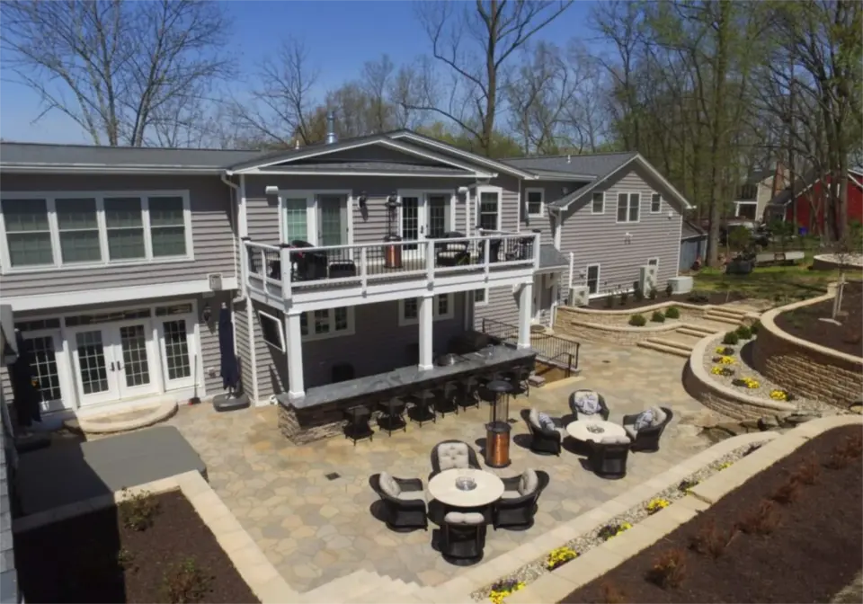 Imgi 5 Cedarbrook Project Paver Patio with Outdoor Kitchen and Fire Water feature located in Union Bridge MD 1024x717
